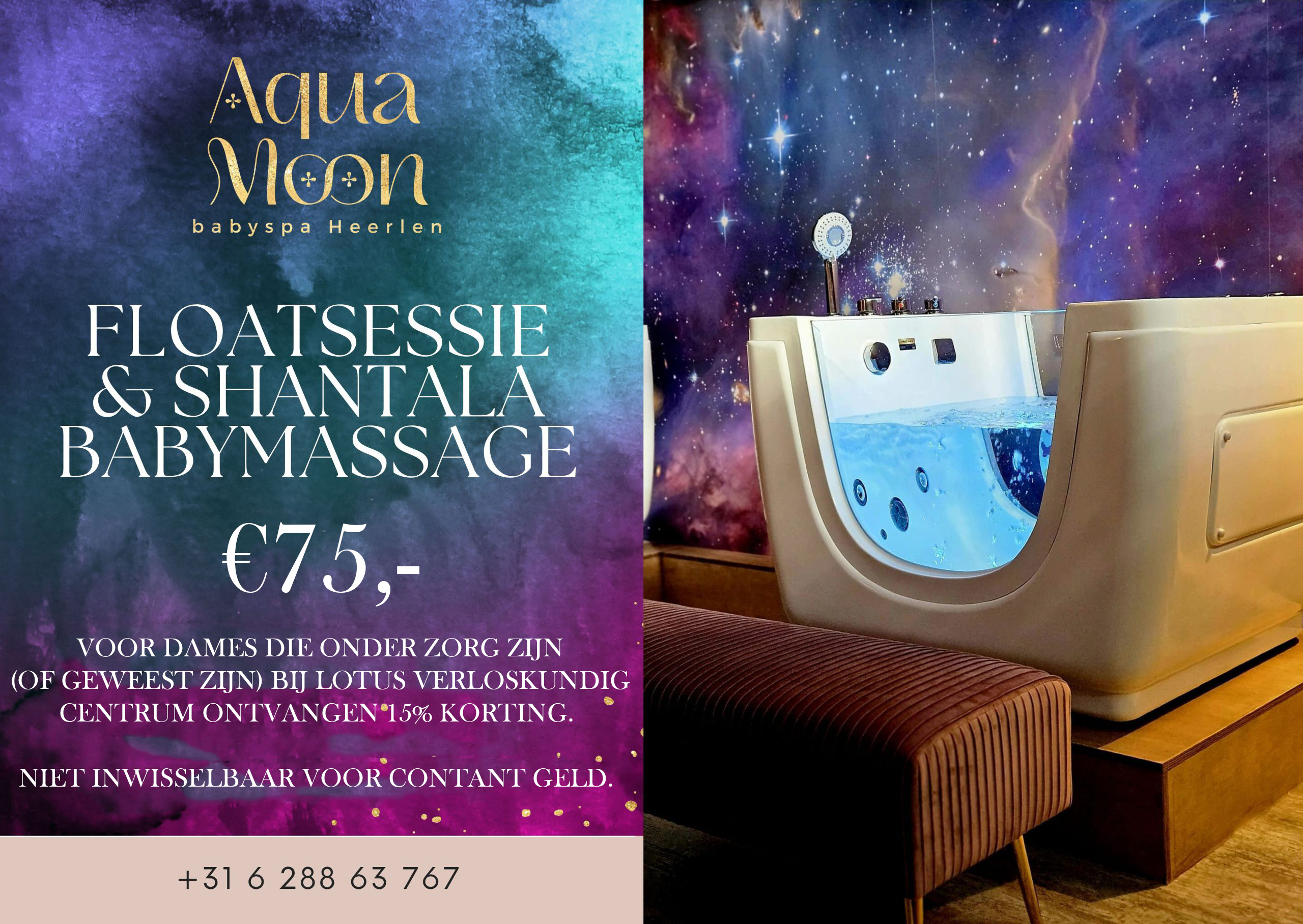 Floatsessie & Shantala Babymassage